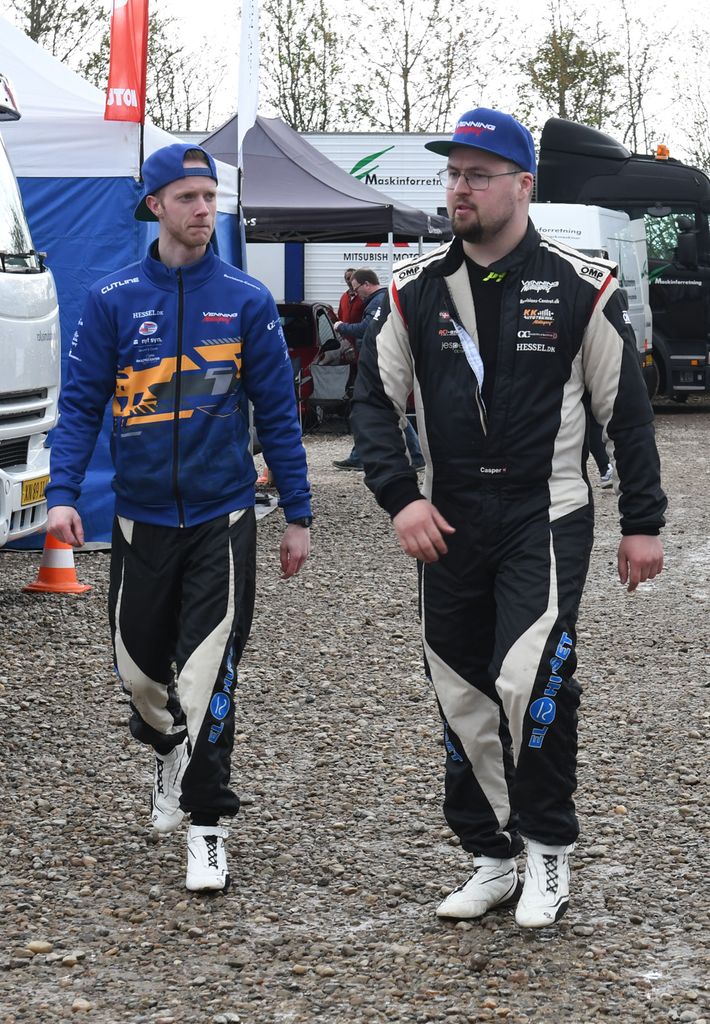 Kristian Birk og Casper Venning trådte i karakter med deres klassesejr og generelle tredjeplads efter en længere periode uden rally
(Foto: Morten Dam)